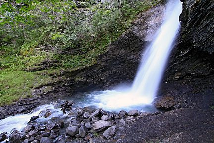 Cascade de la Pissette à côté de Vallouise