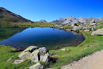 Lac Laramon à 2359 mètres d'altitude