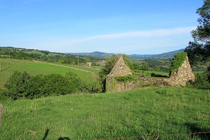 VTT d'Espalion à Bonneval, Aveyron