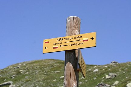GRP Tour du Thabor ALPES près de Névache