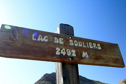Lac de Souliers 2492 m