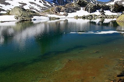 Lac Blanchet Supérieur dans le Queyras