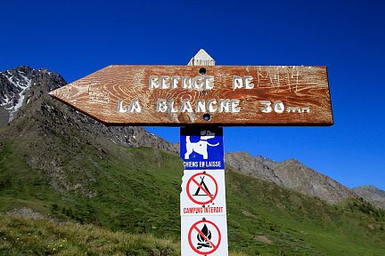 Randonnée au refuge de la Blanche dans le Queyras