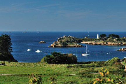 Randonnée sur l'île de Bréhat en Bretagne