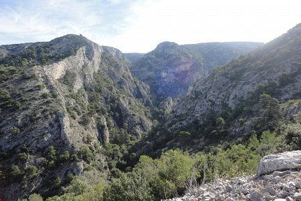 Petit Luberon : combe de Vidauque