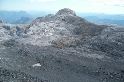 Punta de las Olas vue depuis le pico Baudrimont, 3026 m