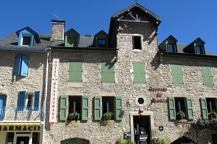 Village de Sainte Enimie dans les Gorges du Tarn