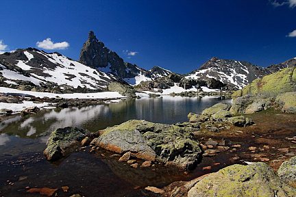 Lac Blanchet Supérieur et Tête des Toillies