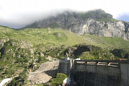 Barrage du lac des Gloriettes