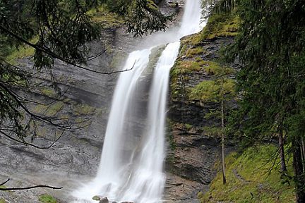 La cascade du Rouget près de Sixt-Fer-à-Cheval