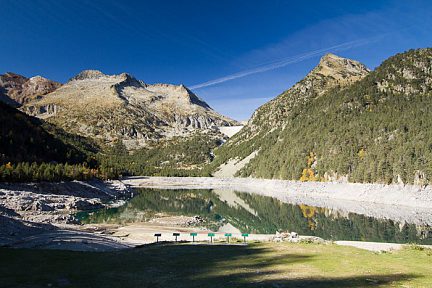 Lac d'Orédon dans les Pyrénées
