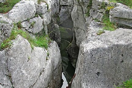 Les Pertes de la Valserine dans l'Ain