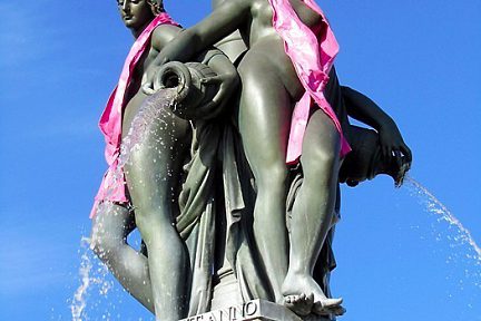 La Fontaine des trois Grâces à Bordeaux