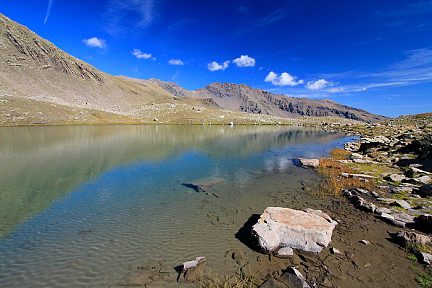 Randonnée au lac Palluel en septembre 2011