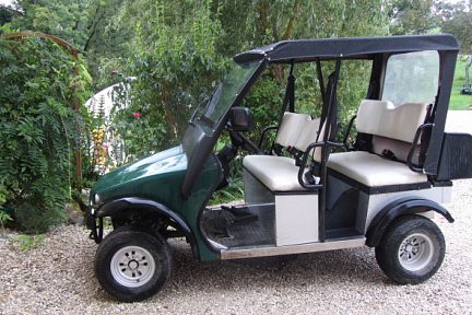 Voiture électrique à Cernex