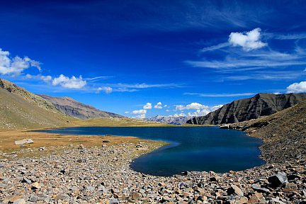 Randonnée au lac Faravel