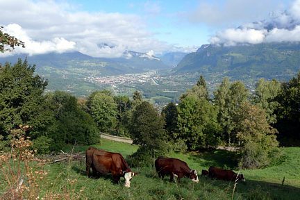 Au dessus de Sallanches