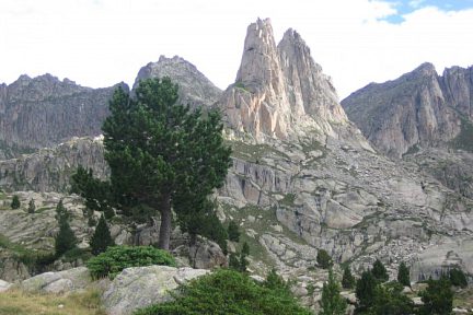 Aiguilles d'Amitges sur le tour des Encantats