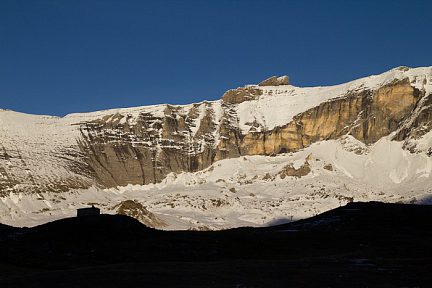 Cirque de Troumouse sous la neige
