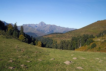 Pic du Midi de Bigorre depuis le col d'Aspin