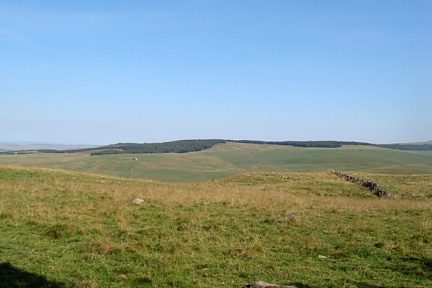 Paysage d'Aubrac en septembre