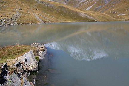 Lac du Goléon dans les Hautes-Alpes