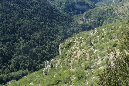 Gorges du Tarn depuis le belvédère