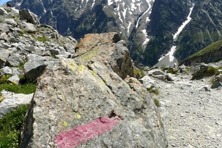 Randonnée au Glacier Blanc