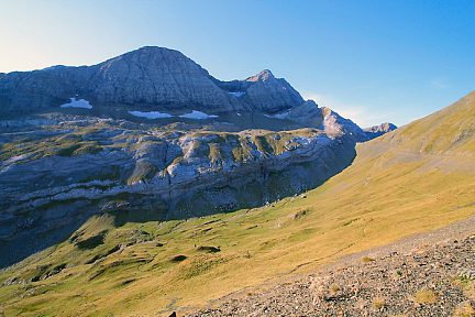 Le Taillon depuis le col de Tentes