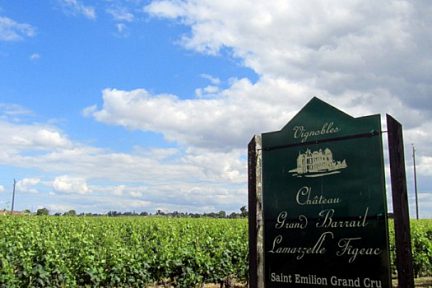 Château Grand Barrail à St Emilion 
