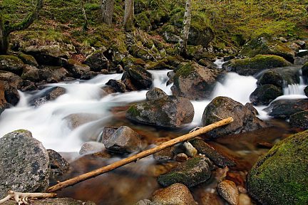 Gave près de la Fruitière dans les Hautes-Pyrénées
