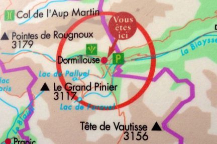 Dormillouse sur la carte, c'est là !