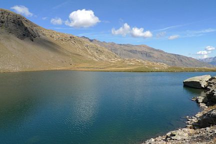 Lac Palluel, randonnée dans les Alpes au départ de Dormillouse