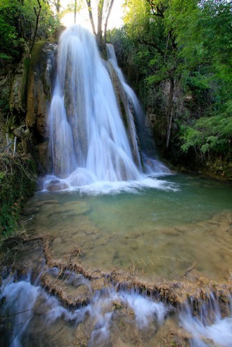 Cascade pétrifiante de Caylus