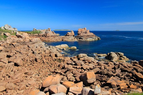 Sentier des Douaniers sur la Cte de Granit Rose