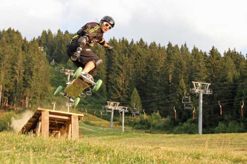 Du mountainboard en Belledonne