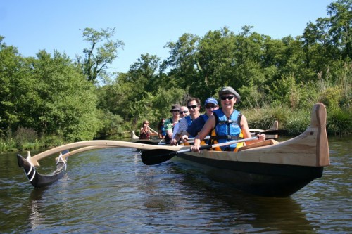 Balade guide en Pirogue Hawaenne au coeur de la nature