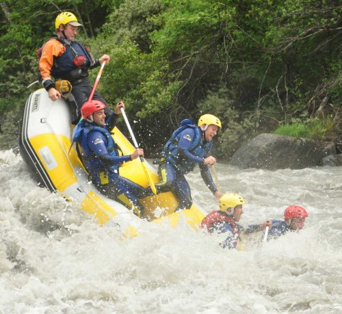 Rafting dans les gorges de l'Aude