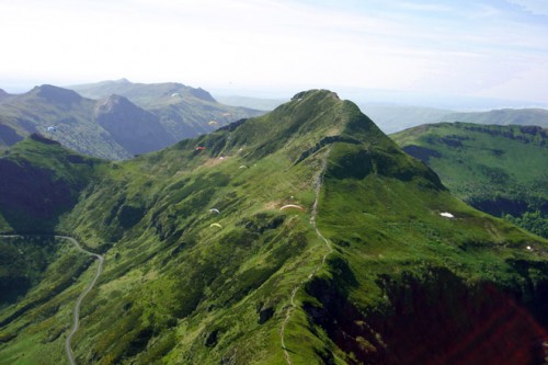 Vol en parapente au Puy Mary
