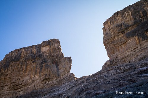 Brche de Roland depuis le col de Tentes