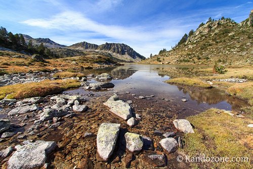 Lac d'Agalops depuis Tournaboup