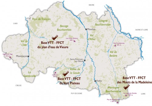 Le Val de Sioule à VTT Le Val de Sioule à VTT