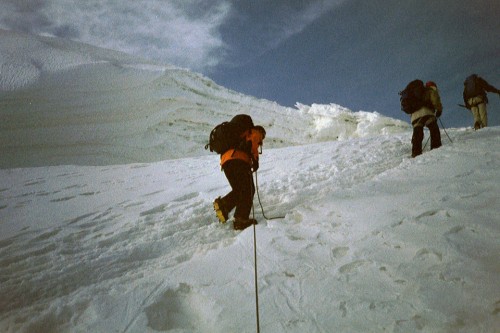 Haute route du Mont Rose en août 2003