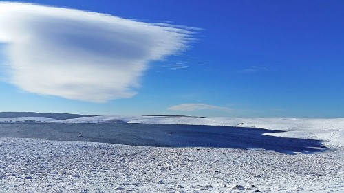 Rando raquettes Aveyronaise sur le haut plateau volcanique 