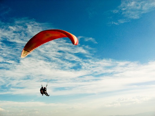 Parapente dans le Massif des Ecrins