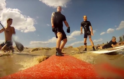 Surfing Mascaret Surfing Mascaret