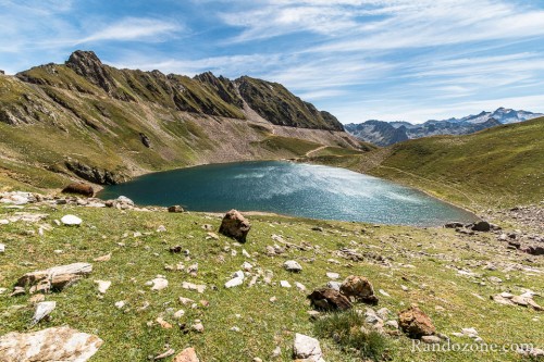 Tour du lac d'Oncet en balcon par le col de Sencours