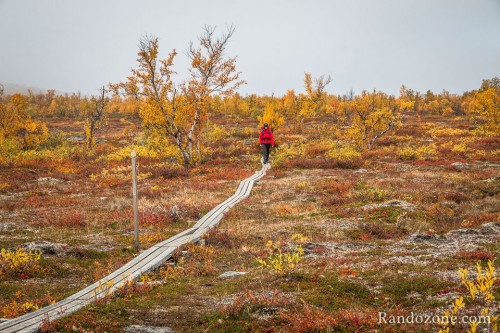 Randonnée au lac Vuolip Njáhkajavri
