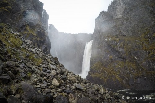 Randonnée à la cascade Vøringfossen