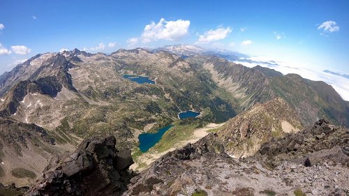 Pic de Montardo depuis le Pont Deth Ressec